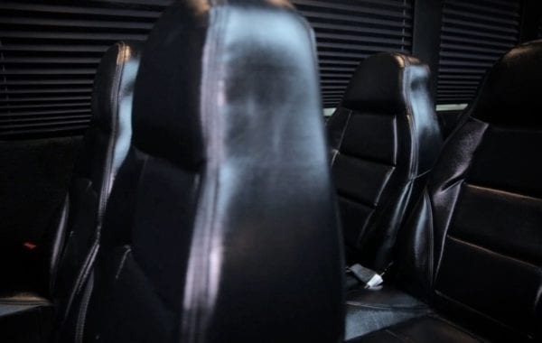 Limo Bus interior seats