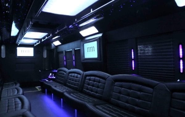 Limo Bus interior