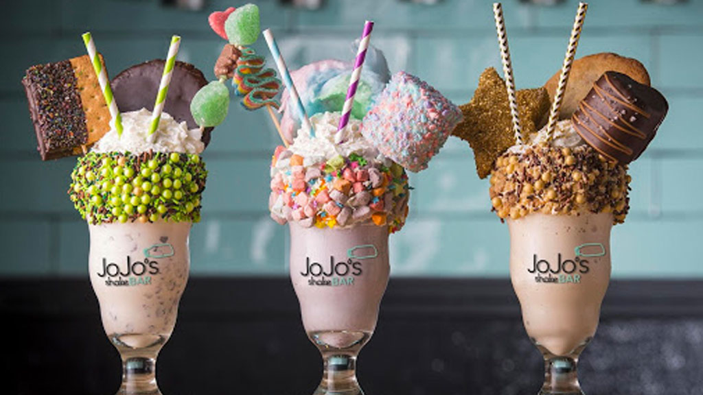 JoJo's milkshakes bar products