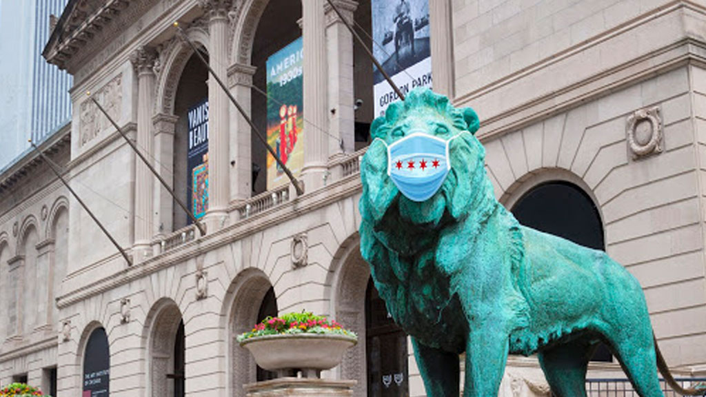 Chicago art institute front